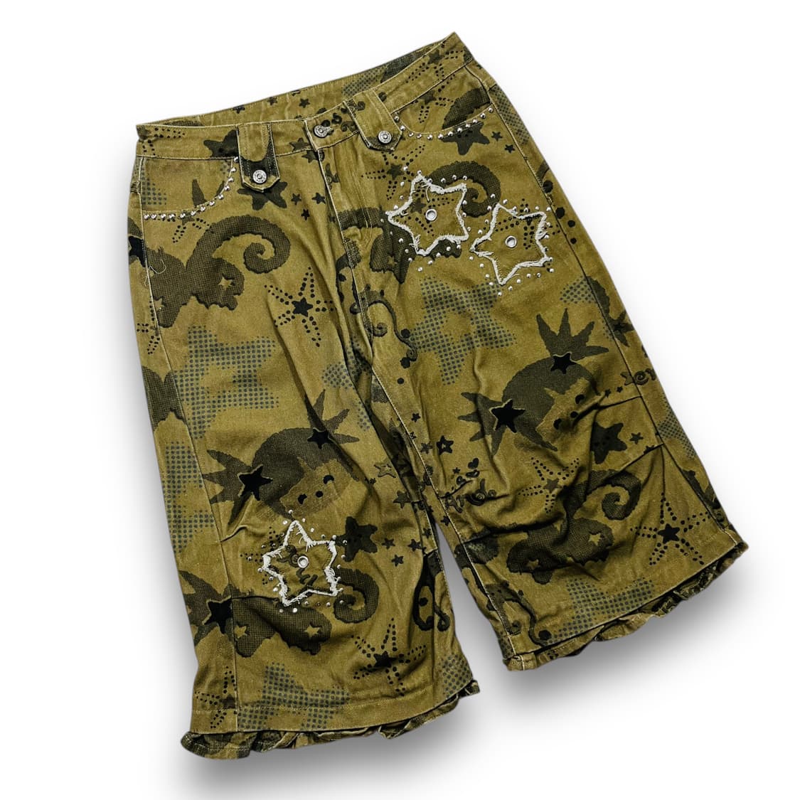 American Retro Suiso Star Wash Pants 상품이미지1
