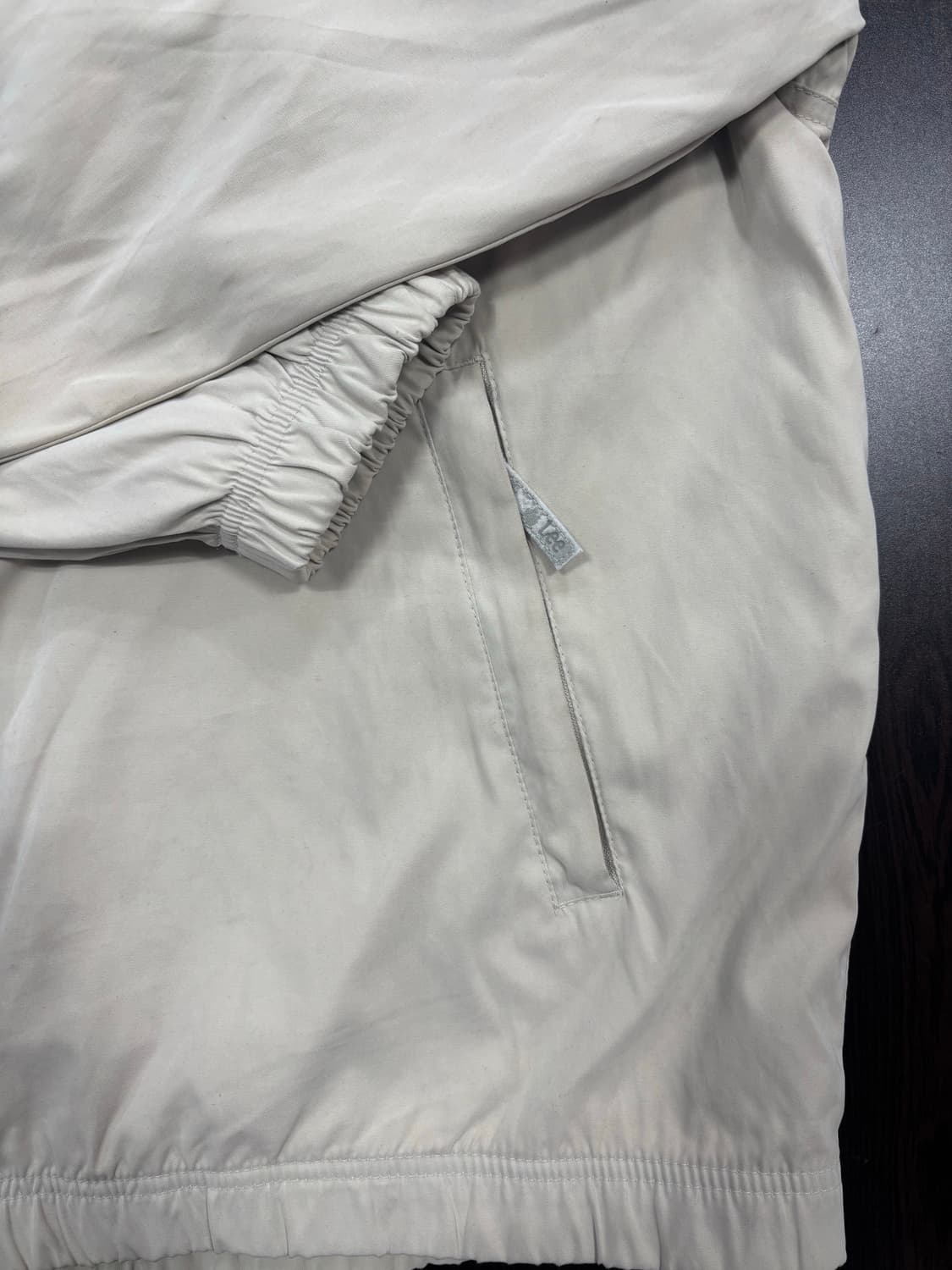 Lee 아이보리색 바람막이 XL 상품이미지5