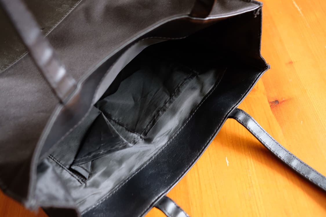 Y’s Leather Panel Nylon Tote Bag 상품이미지6