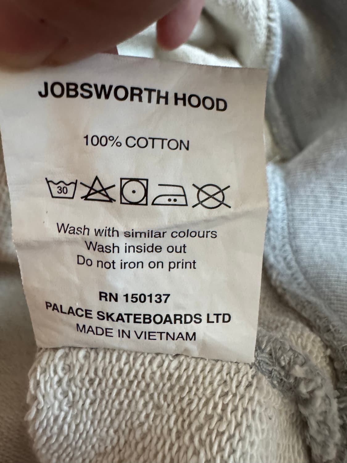 팔라스 잡스워스 후드 그레이 XL 상품이미지6