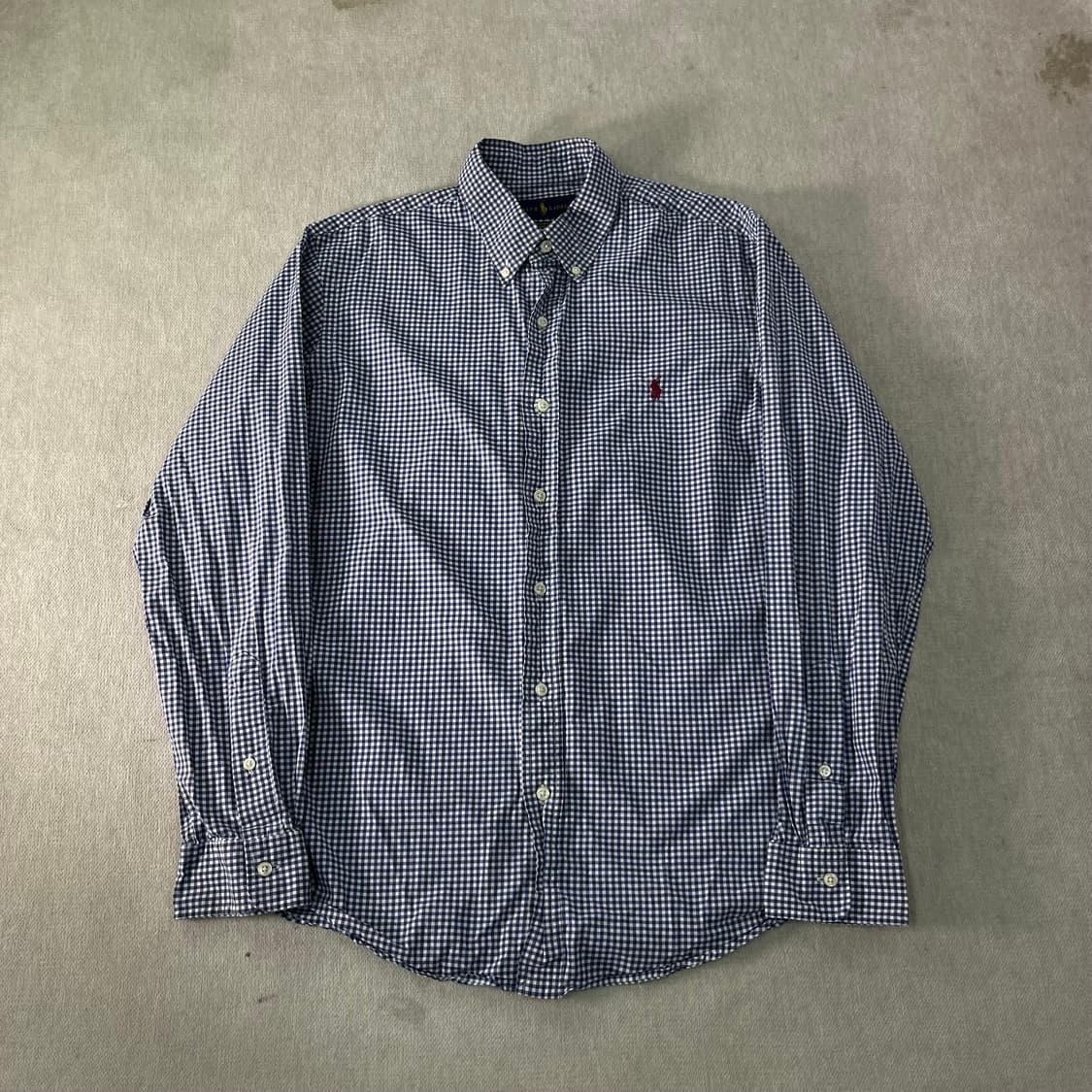 105 폴로랄프로렌 빈티지 체크 코튼셔츠 상품이미지1