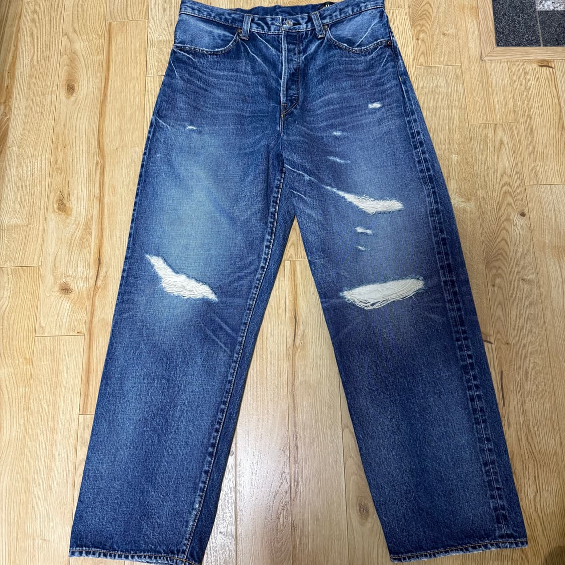 오베르쥬 AUBERGE Alterna Crushed Denim 42 상품이미지2