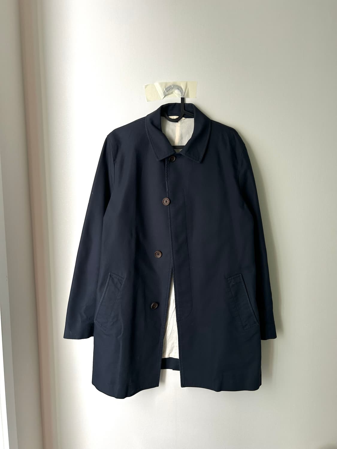 MUJI 무인양품 맥코트 코튼 코트 상품이미지1