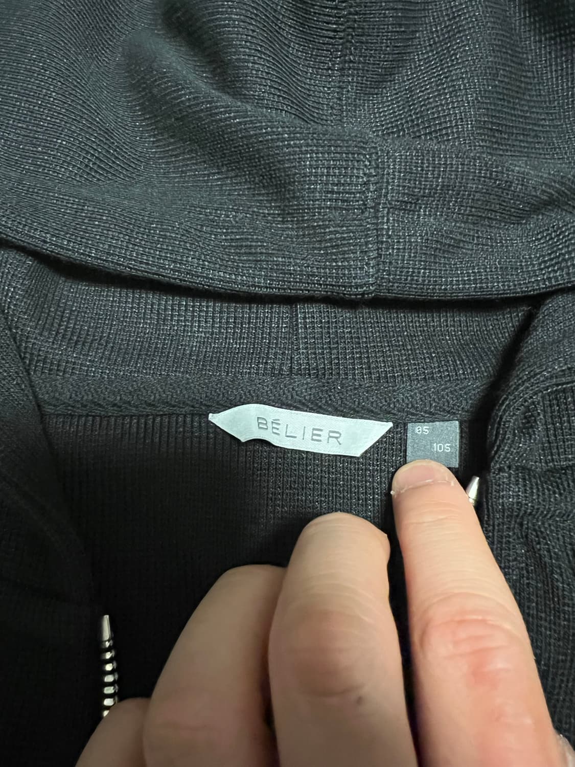 벨리에 후드집업 05  (실측L) 상품이미지2