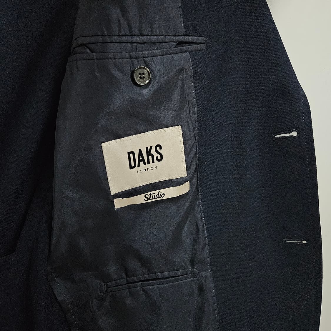 100 닥스 23FW 신형 네이비 콤비자켓 블레이저 상품이미지5