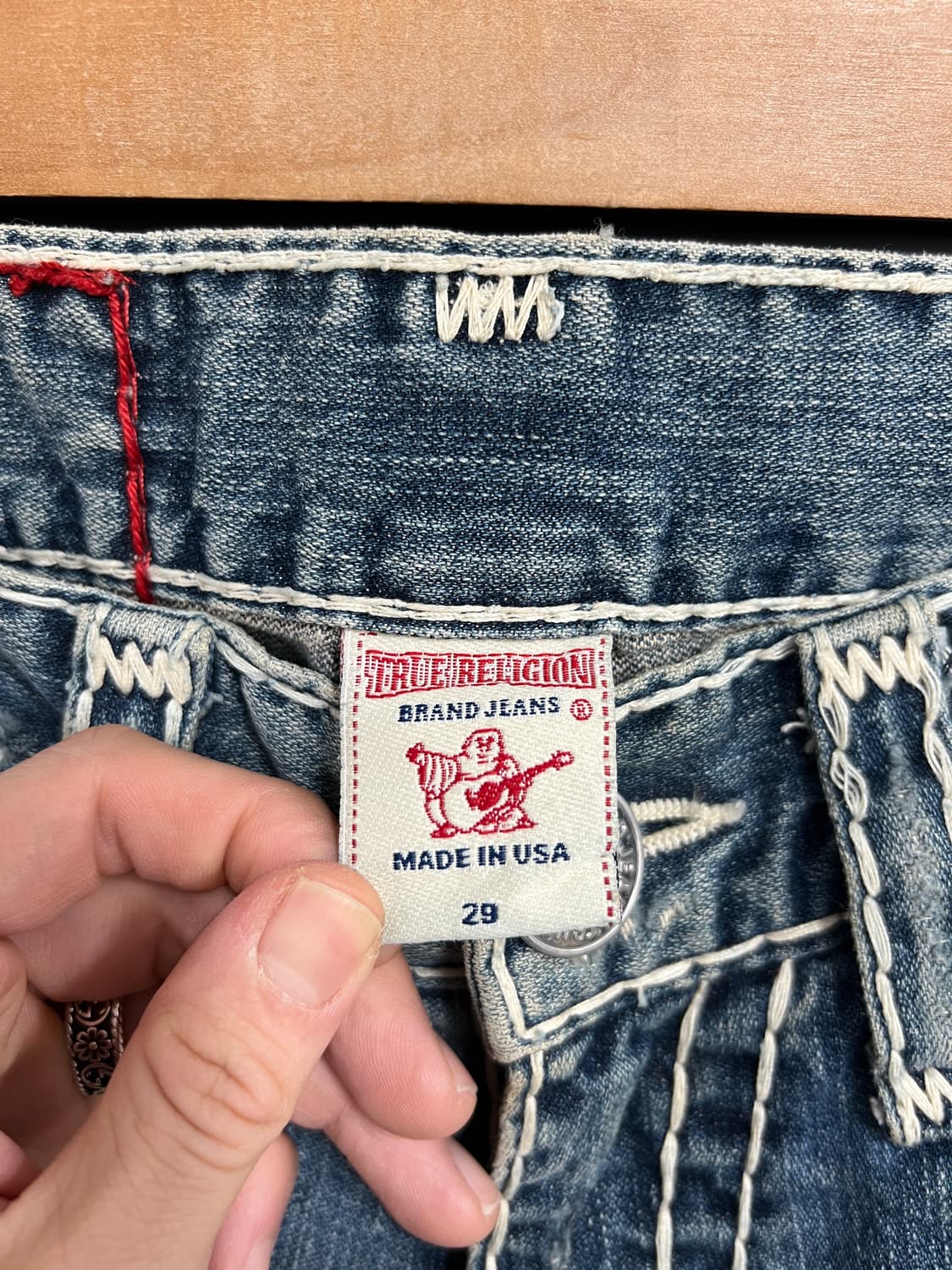 True Religion 트루릴리전 Billy sup er t 스티치 나 상품이미지6