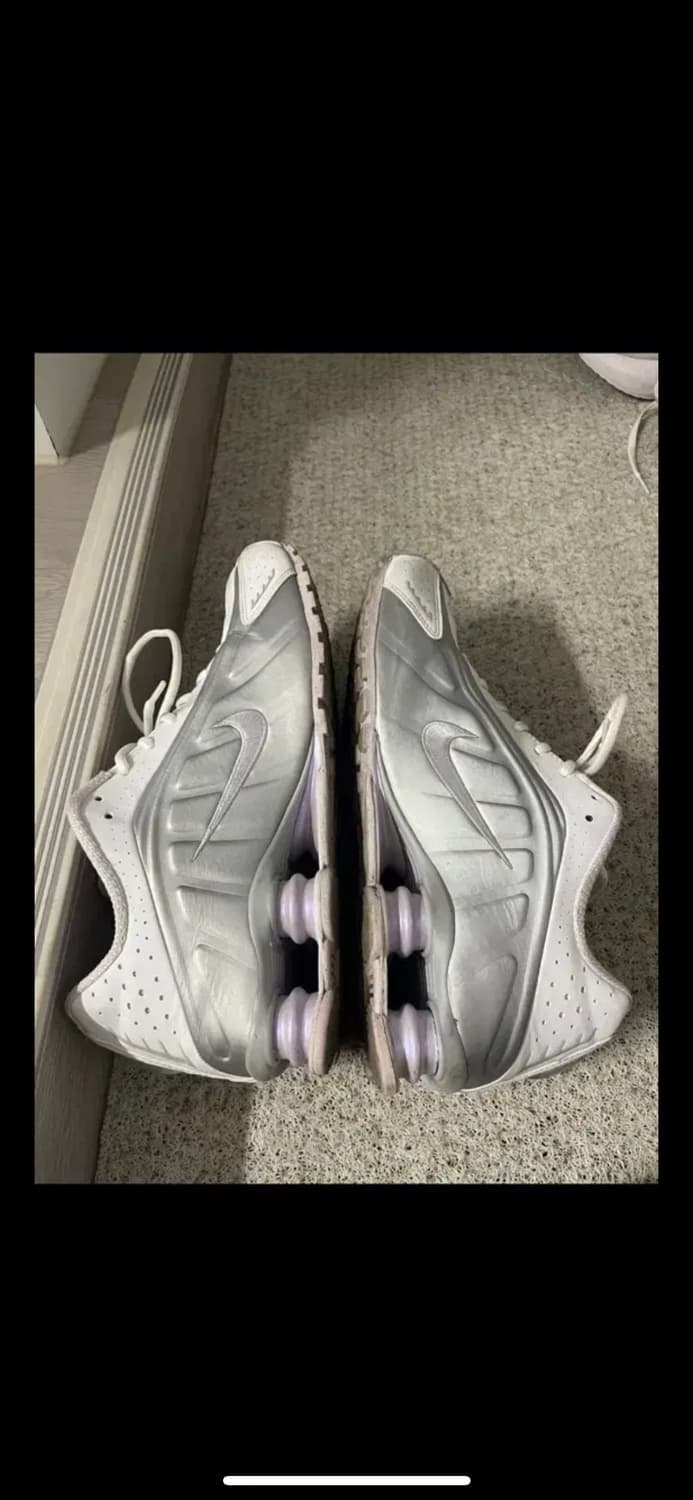 나이키 샥스 화이트메탈릭실버 상품이미지4