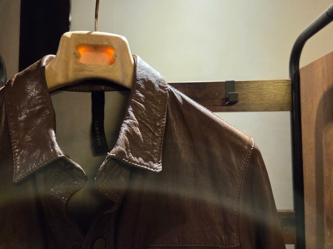 이탈리아 브랜드 가렛 레더셔츠 상품이미지9