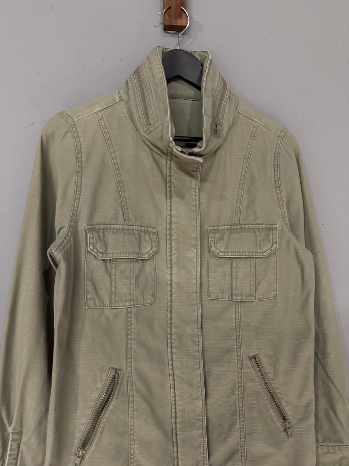 light khaki 2-pocket detail field jacket 상품이미지6
