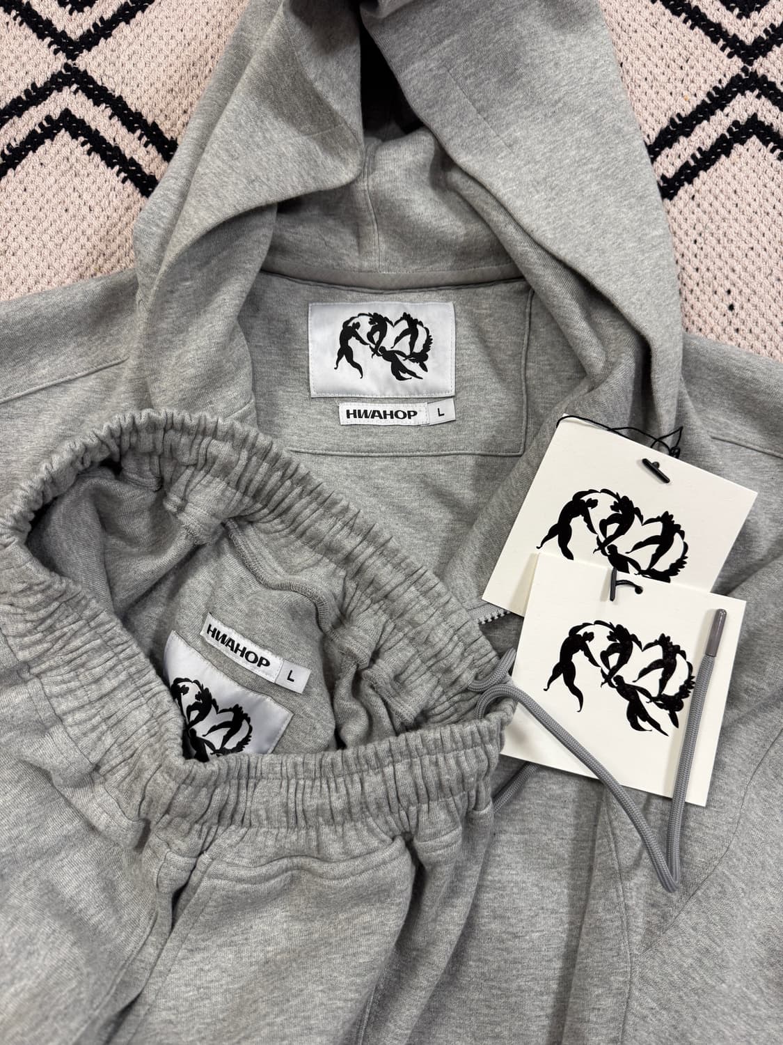 화합 HWAHOP 스웻 셋업 - 그레이 상품이미지9