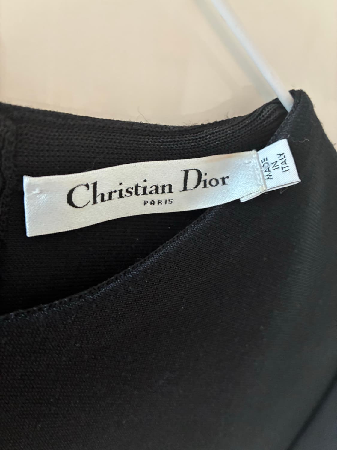 디올 블랙앤화이트 스트라이프 크롭 탑 상품이미지3