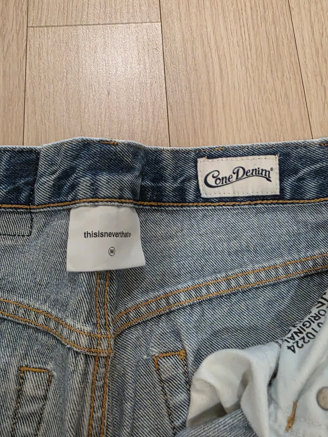 디스이즈네버뎃 청바지 M 상품이미지2