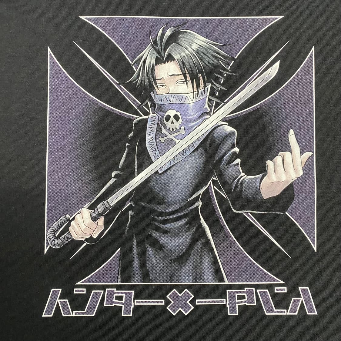 헌터x헌터 페이탄 부틀렉 애니메이션 티셔츠 상품이미지4