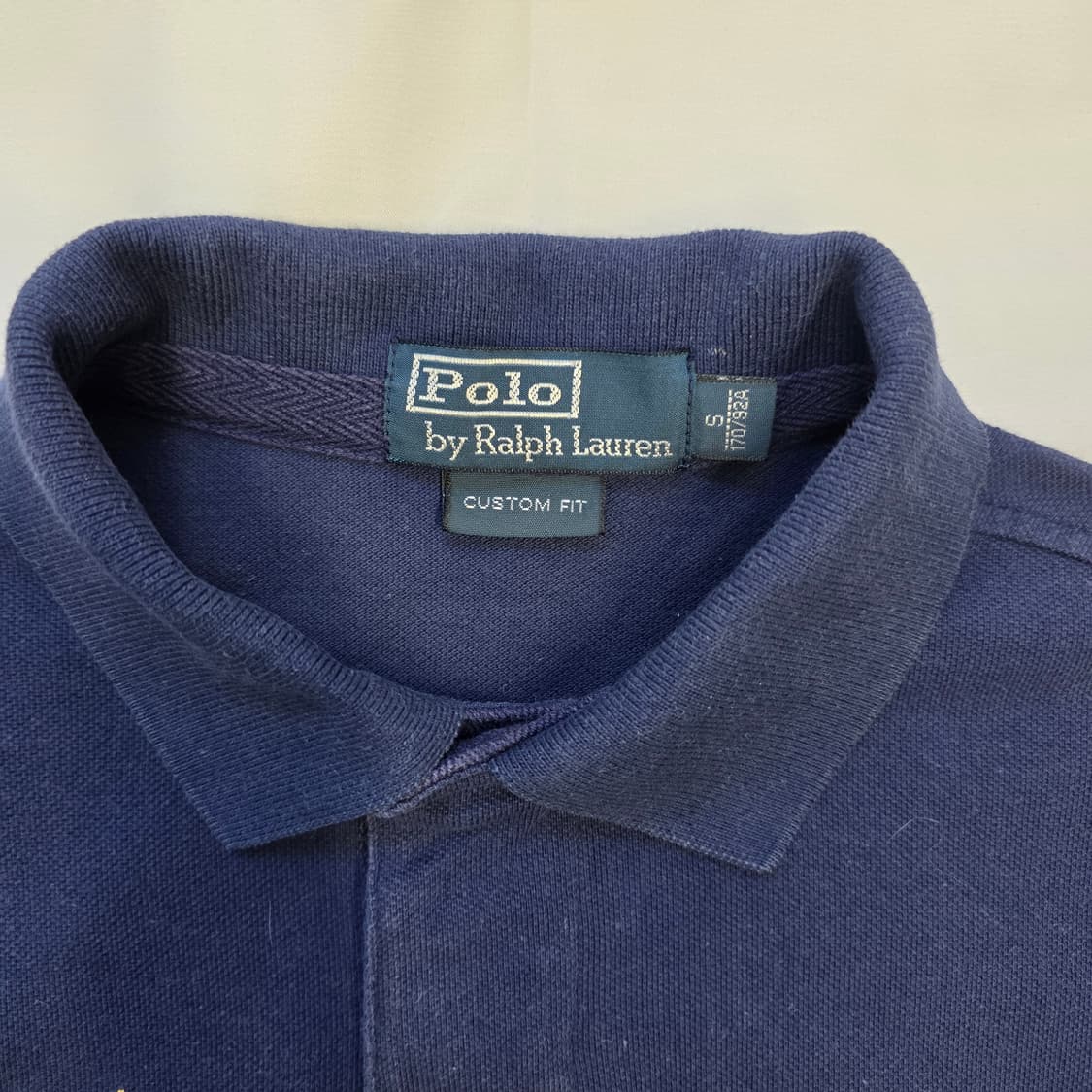 [S]폴로 랄프로렌 네이비 빅포니 커스텀핏 카라티 상품이미지2