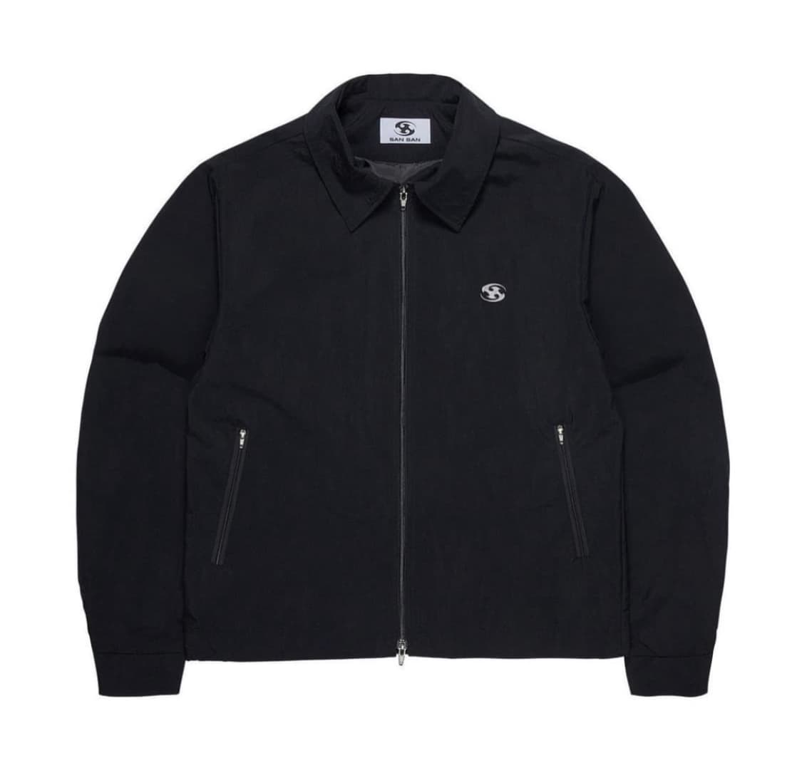 산산기어 크롭 코치 자켓 블랙 상품이미지3