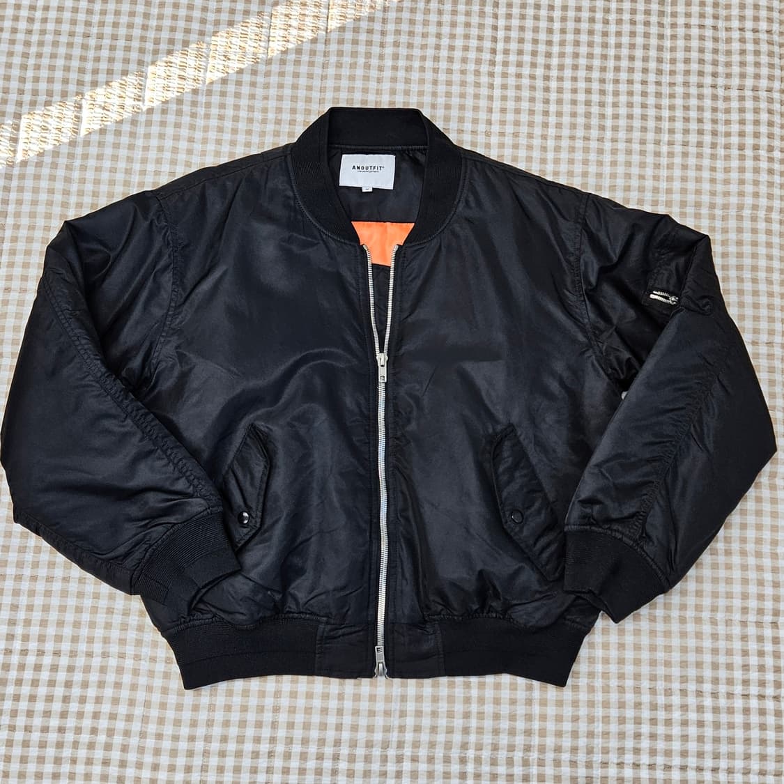 언아웃핏 MA-1 오버핏 항공점퍼 남자100~105 상품이미지2