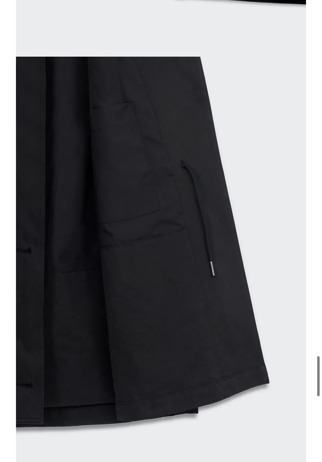 코스모스 FIELD HALF COAT (BLACK) M 상품이미지4