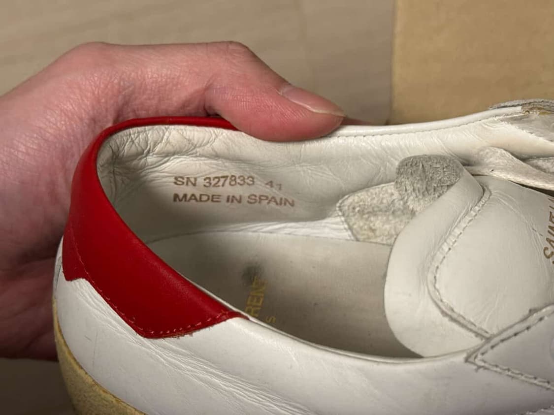 생로랑 스니커즈 41 상품이미지3