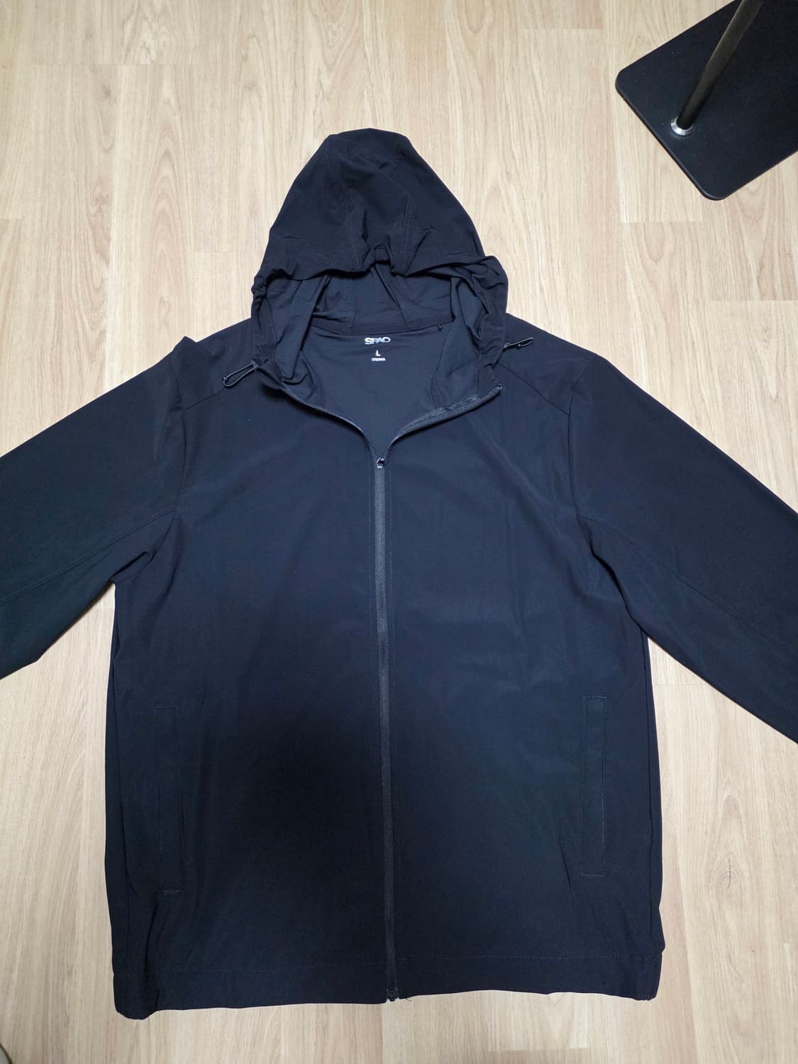 스파오 남성 쿨 트리코트 후드집업 상품이미지2
