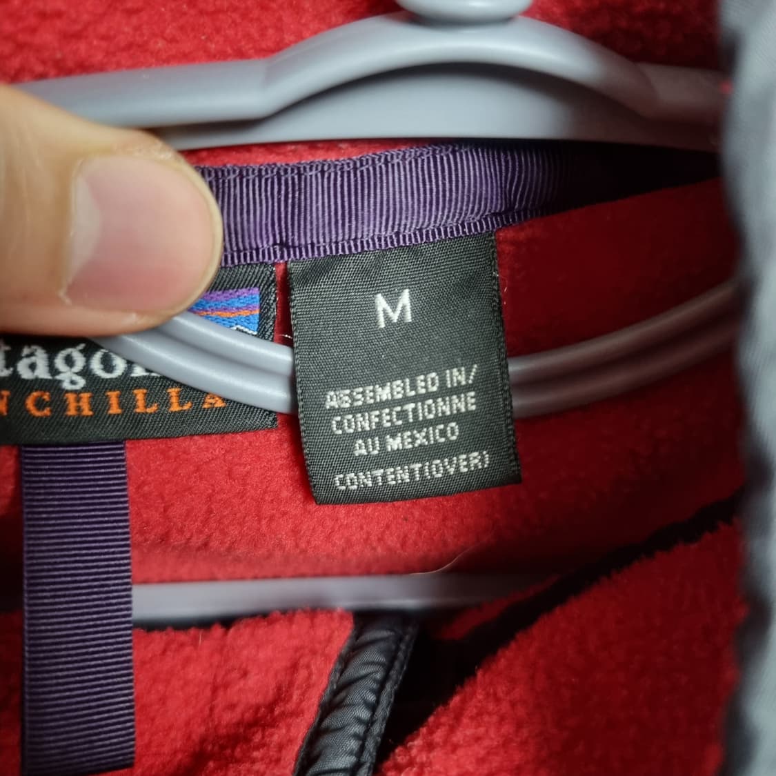 파타고니아 신칠라 레드 m 90~00 맥시코산  상품이미지4