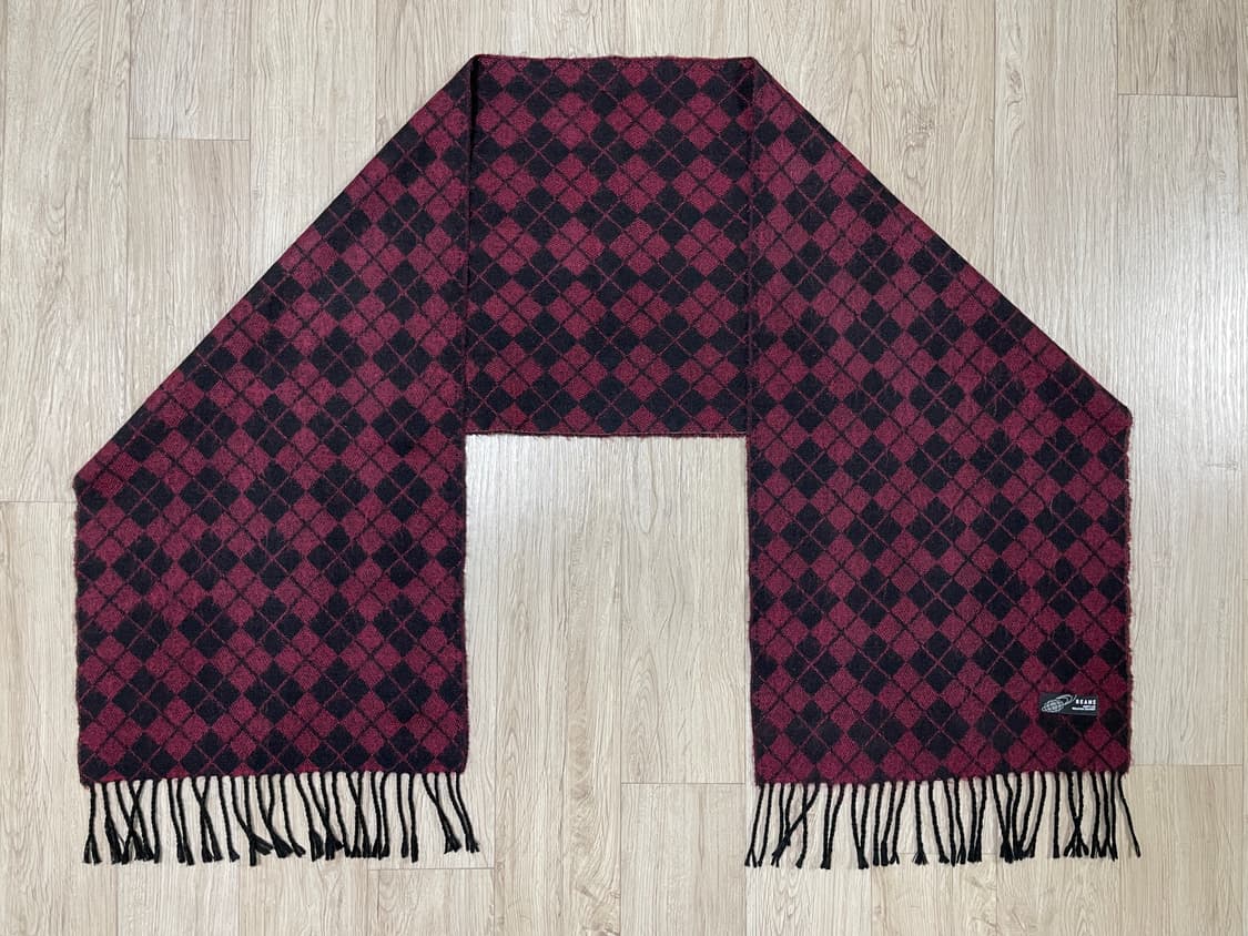 빔즈 아가일 체크 머플러(일본제)RRL&LVC&폴로 상품이미지1