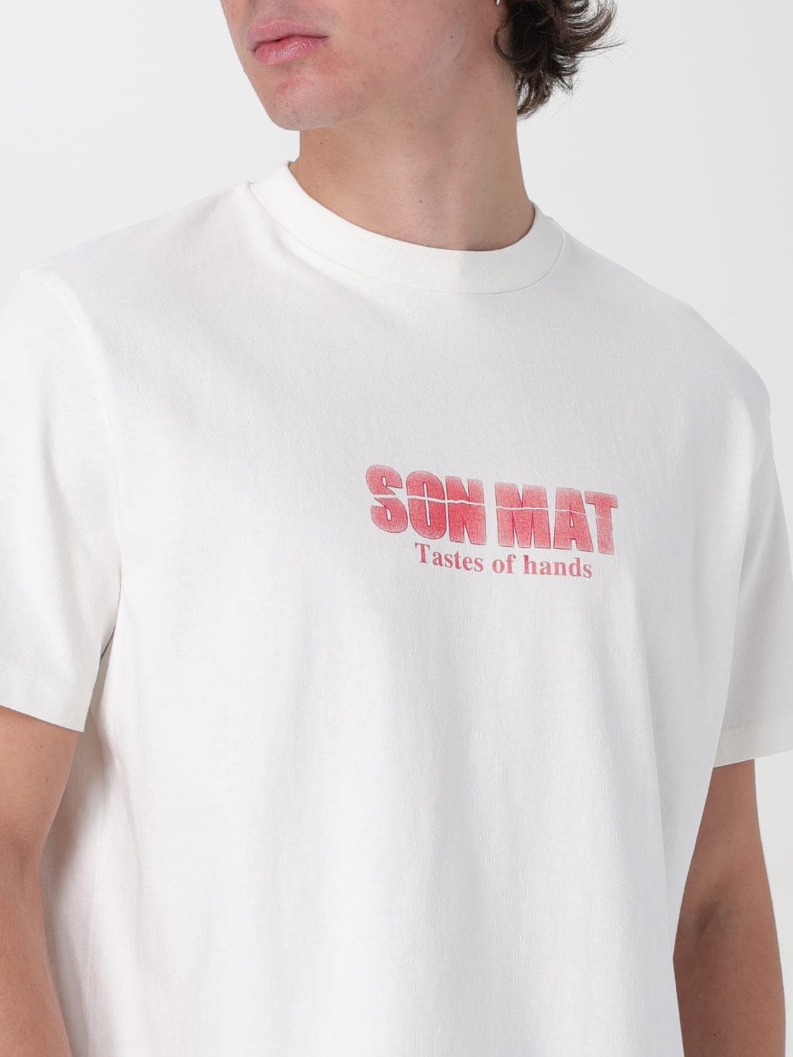 (정품/새상품) 아워레가시 남성 화이트 손맛 프린트 박스 티셔츠 상품이미지8