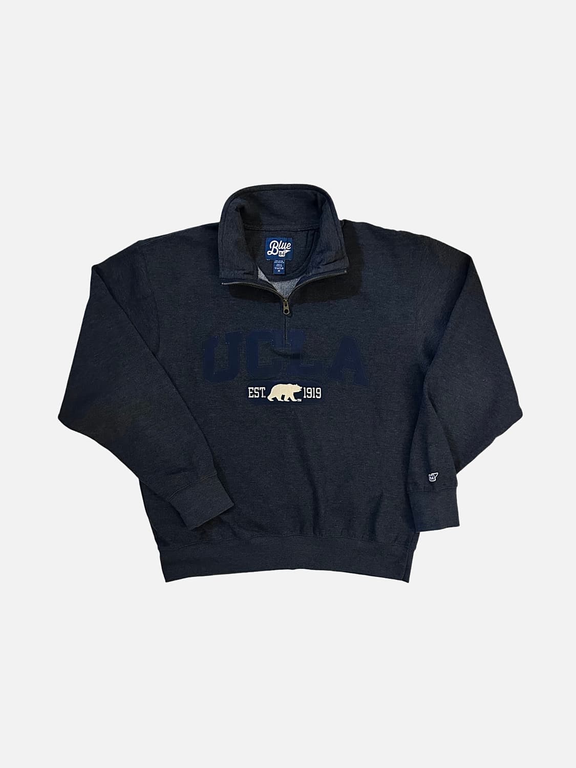 blue84 UCLA 기모 반집업 맨투맨 상품이미지1