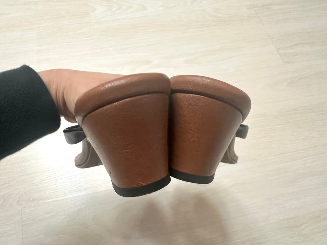 얼바닉 Leather Flip-flops Heel 240 상품이미지3
