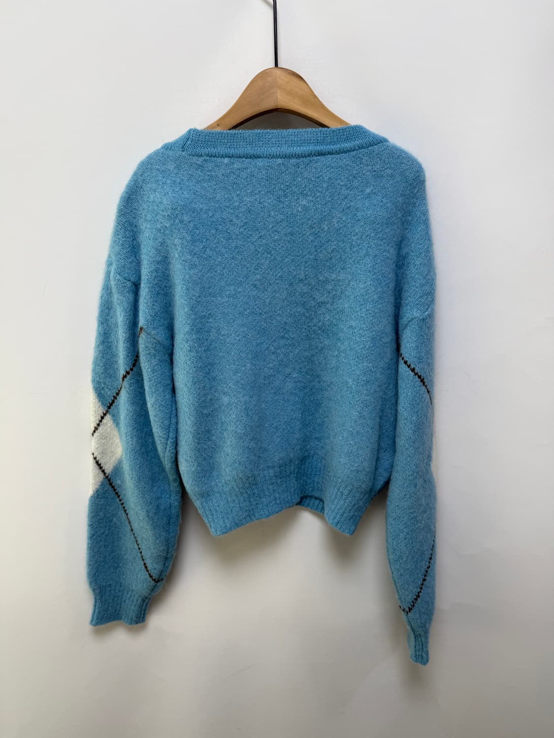 문스웨드 스카이 레빗 알파카 가디건 상품이미지2