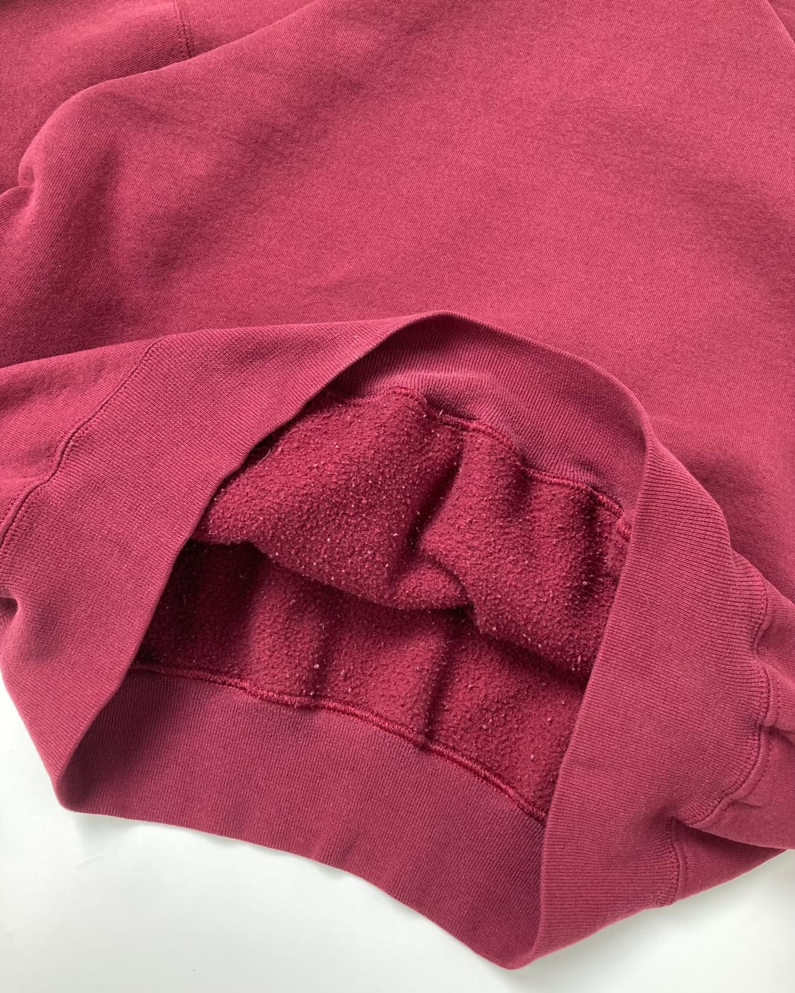 90s Russell Hoodie (burgundy) 상품이미지7