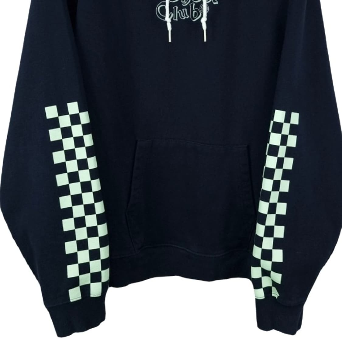 [나이스고스트클럽] 그래픽 프린팅 오버핏 후드티 네이비 M19781 상품이미지5