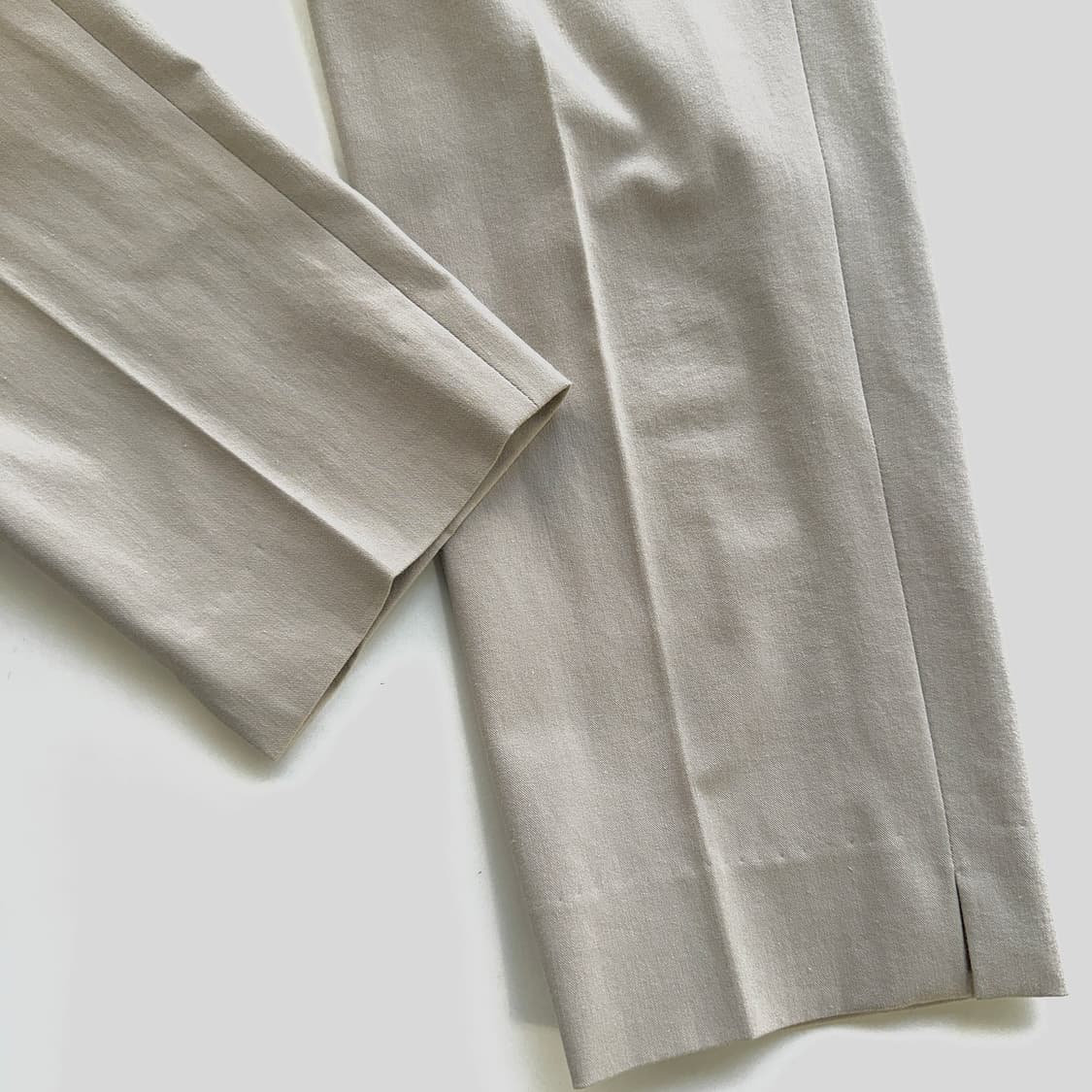 브루넬로쿠치넬리 슬릿 헴 코튼 팬츠 상품이미지4