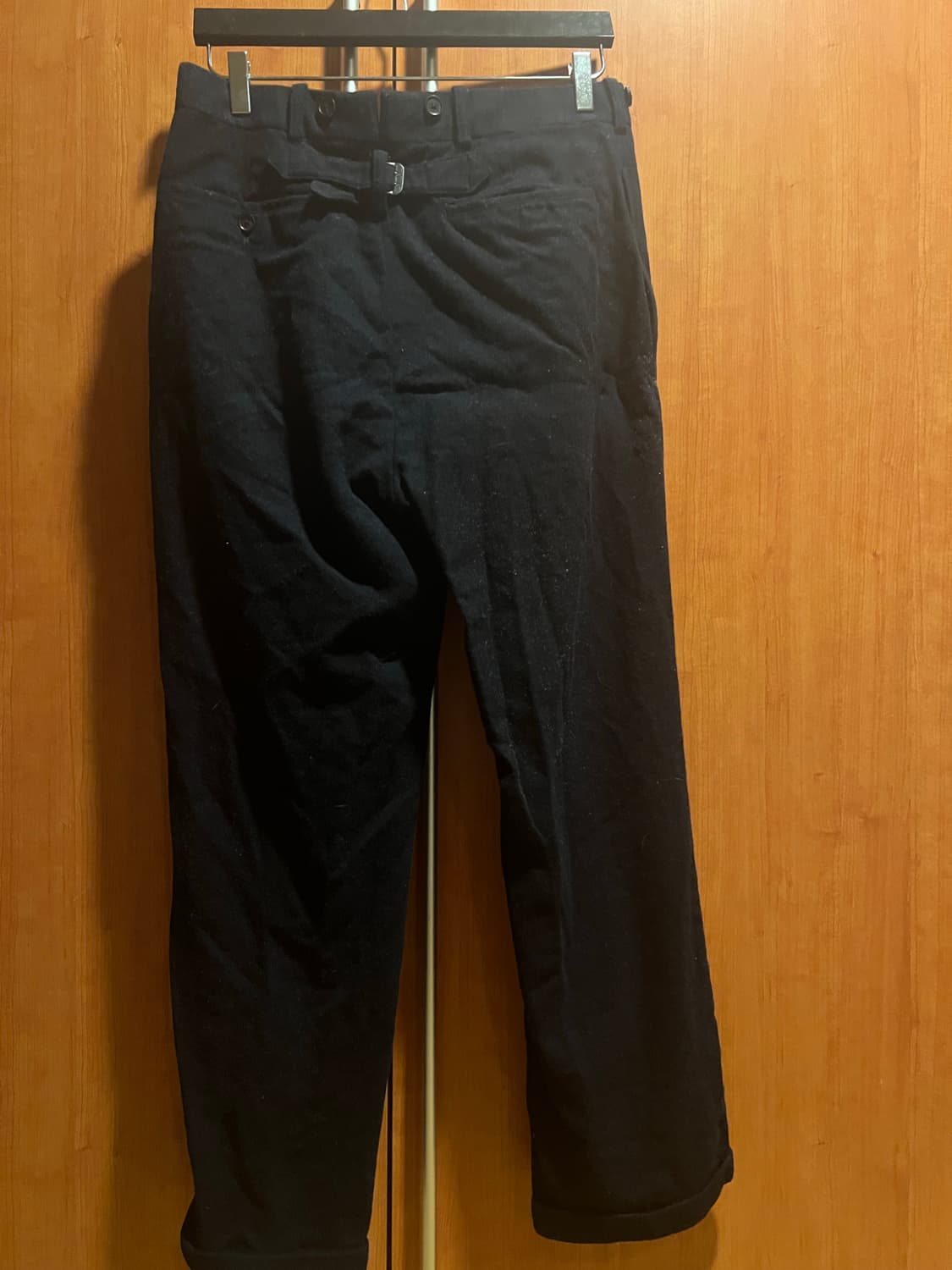 RRL 울 플리츠 서스펜더 팬츠 상품이미지2