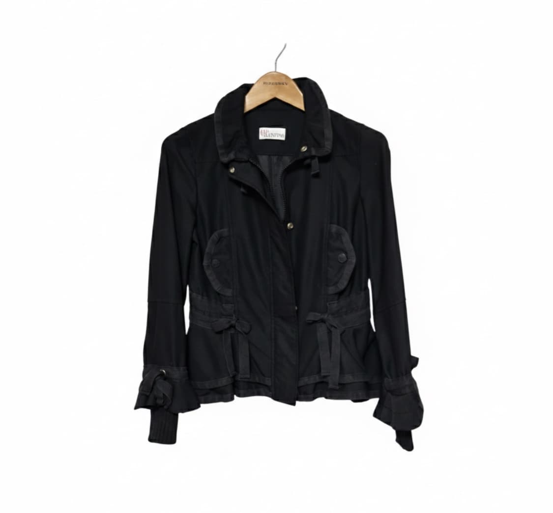 RED Valentino 발렌티노 블랙 프릴 자켓 상품이미지1
