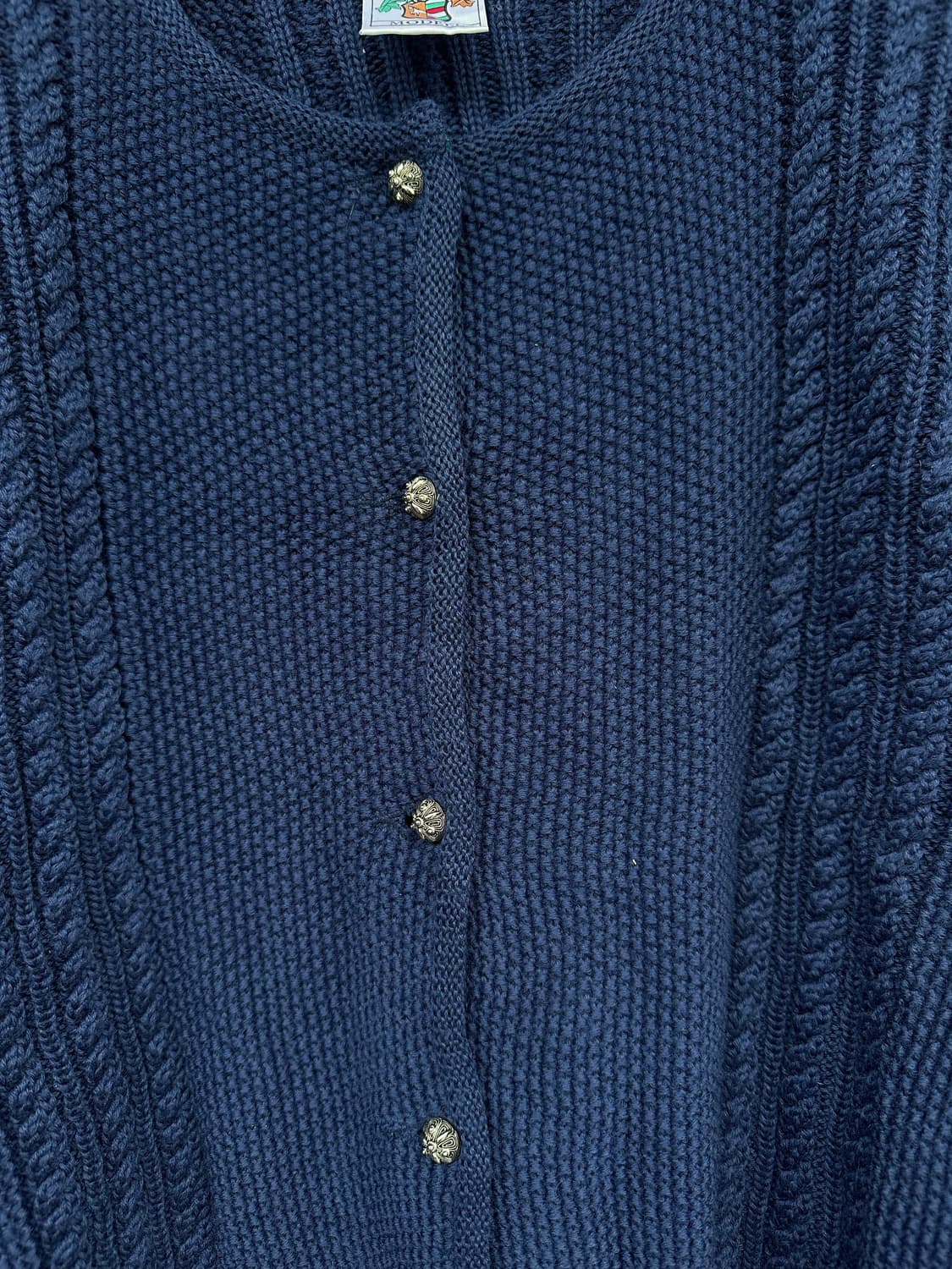  독일 'VOLLMER' 빈티지 티롤리안 가디건 상품이미지6