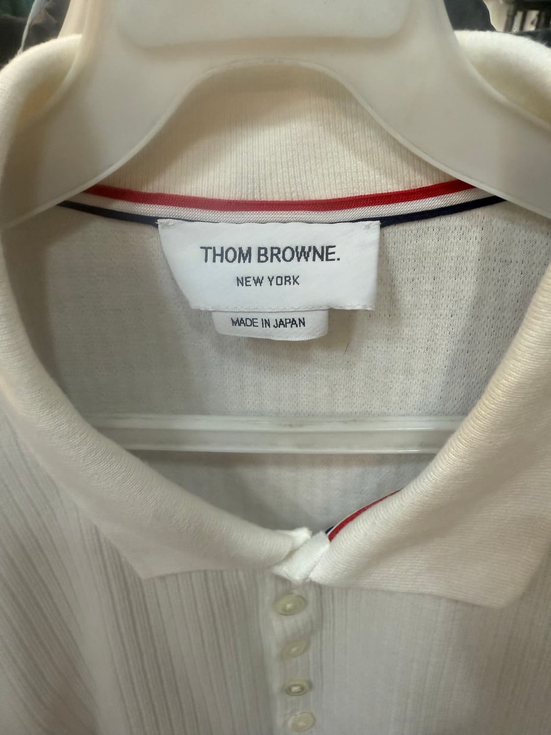 4/105 정품 톰브라운 마이크로써멀 니트반팔 팝니다 상품이미지2