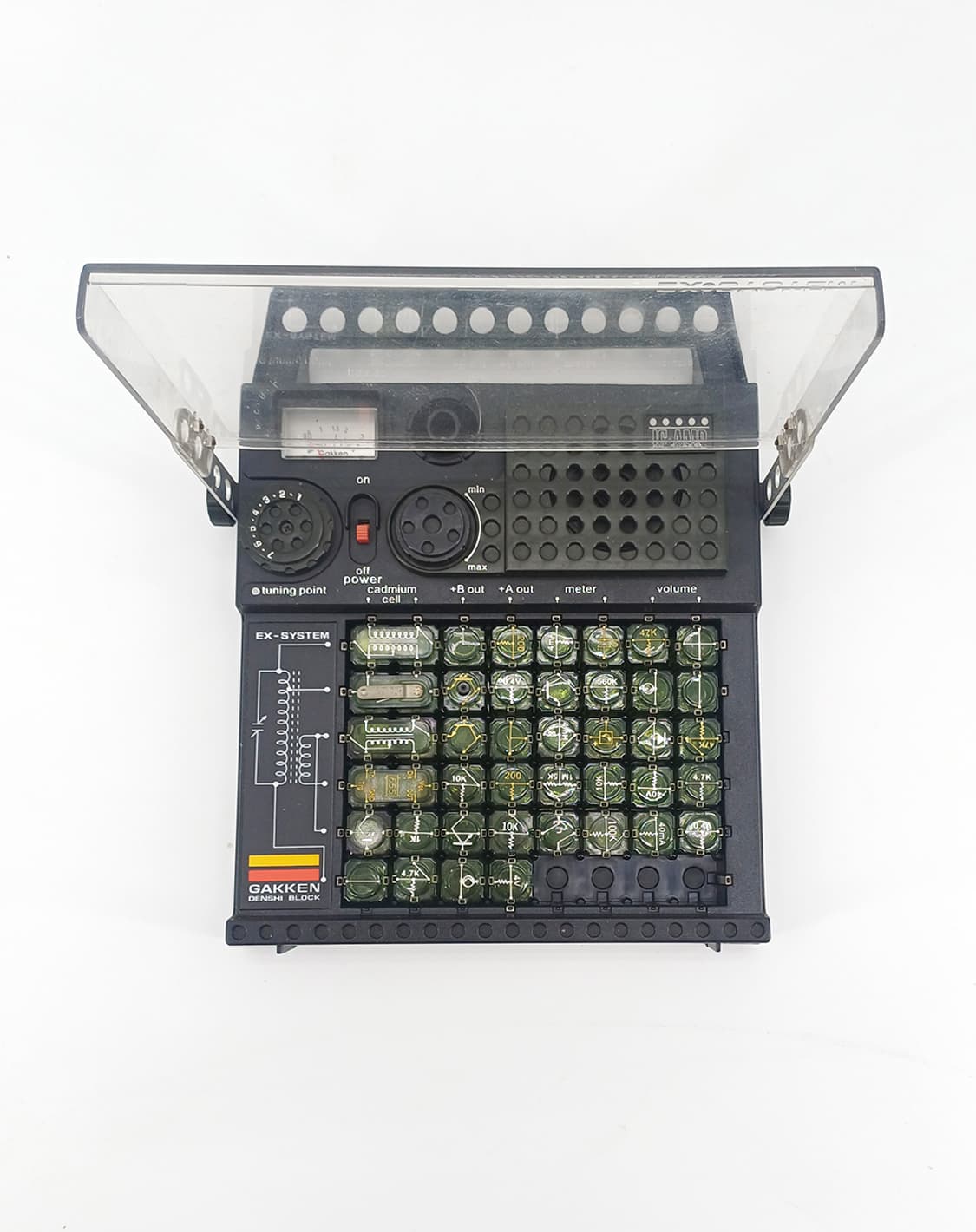 개발자 전자블록 IC-AMP EX-SYSTEM 빈티지 전자실험 레트로소품 상품이미지1