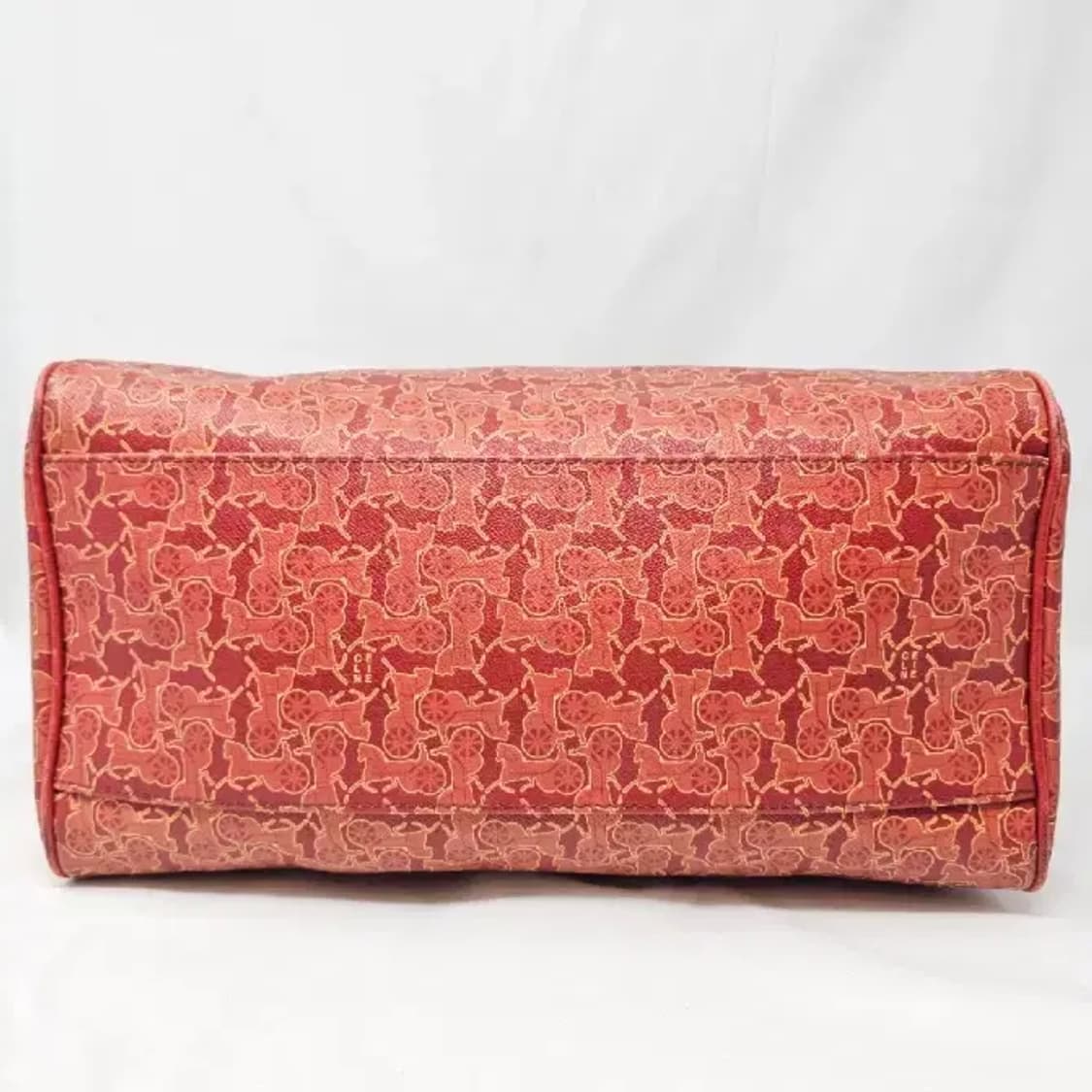 셀린느 마차 패턴 보스턴백 레드 상품이미지8