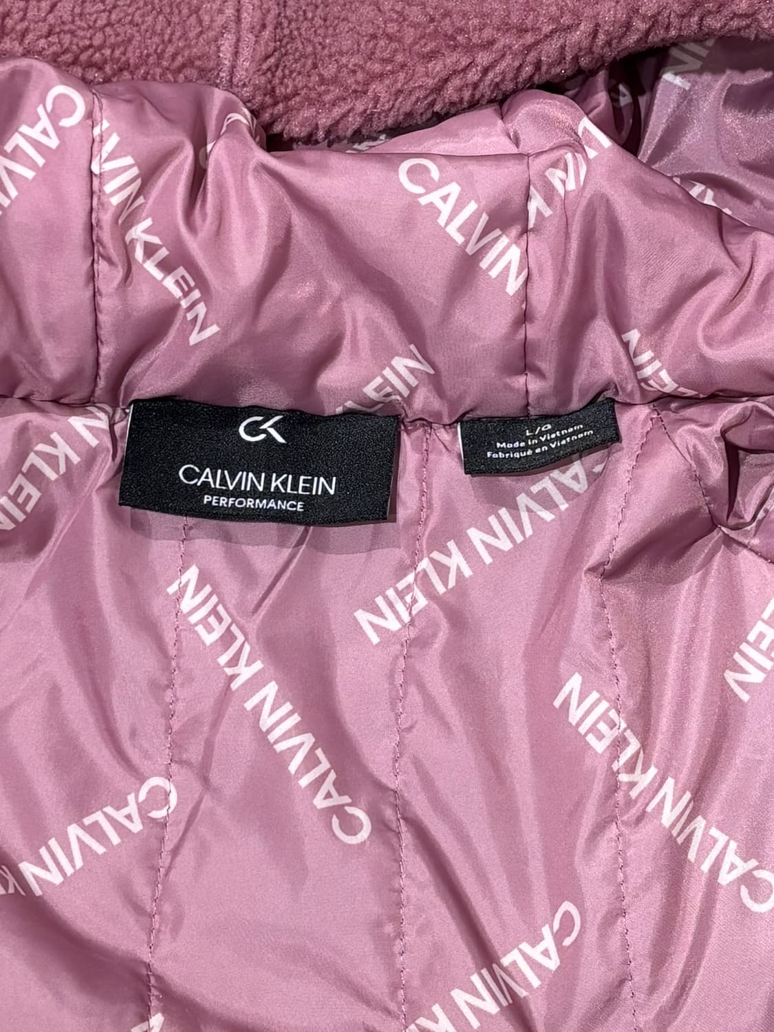 캘빈클라인 퍼포먼스 후드 후리스 집업 상품이미지8