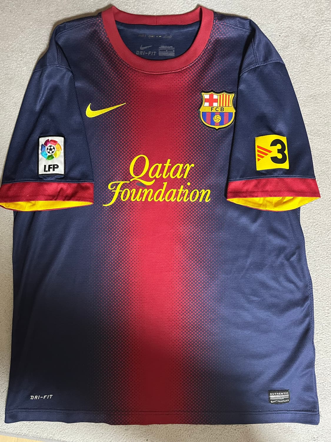 12/13 바르셀로나 메시 유니폼 M 상품이미지4