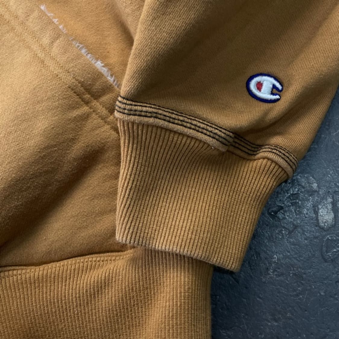 95 챔피언 x 팀버랜드 빅로고 쉐르파 후드티  상품이미지4