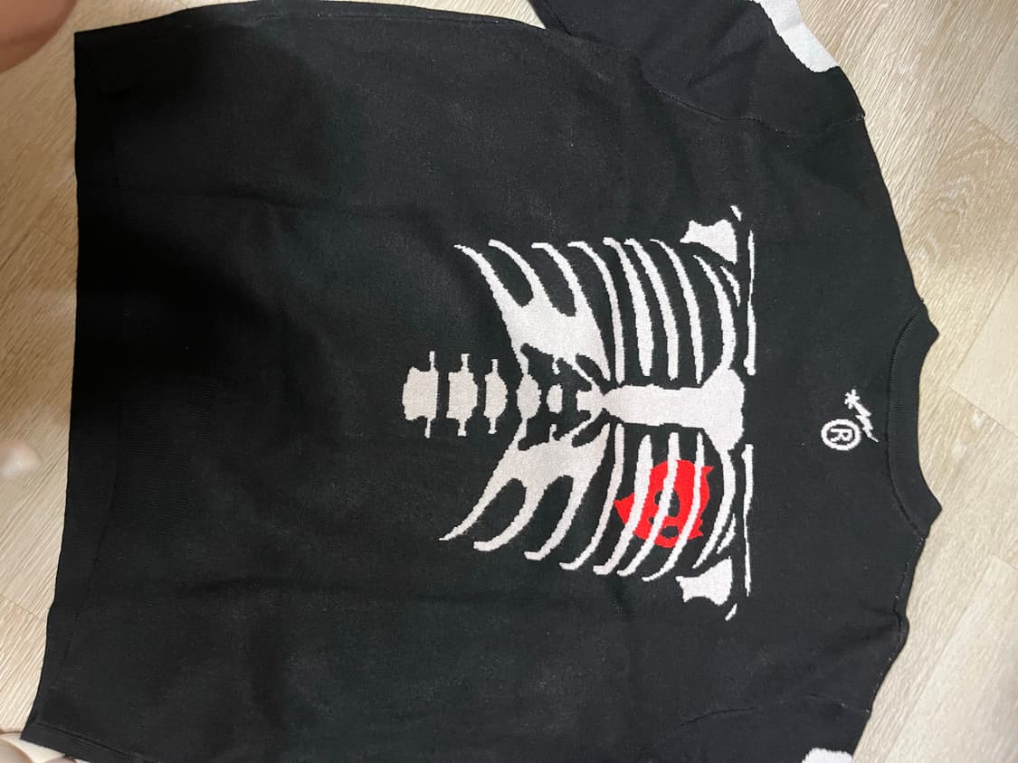 777mih 해골 본 니트 (105) 상품이미지3