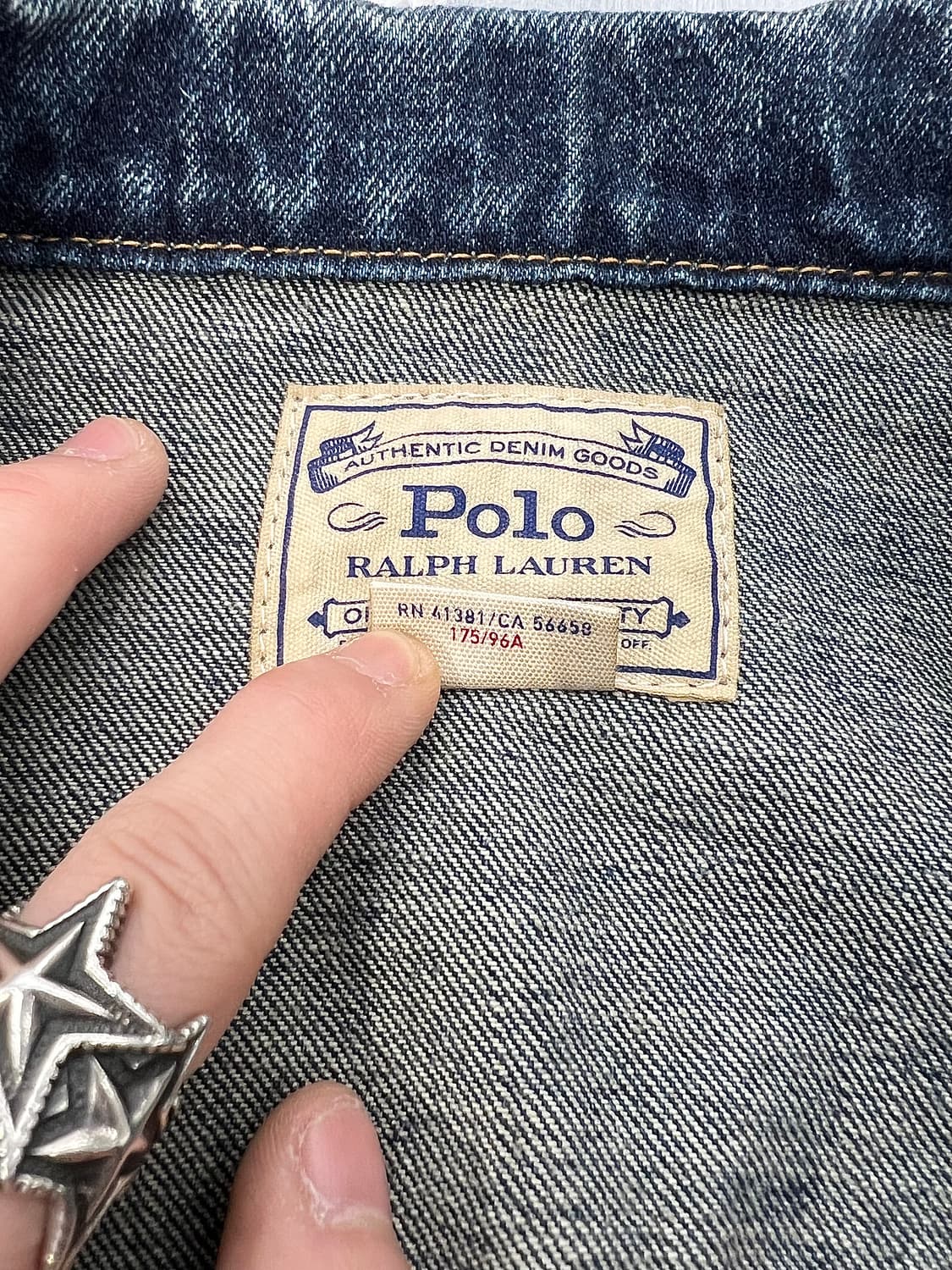 폴로 랄프로렌 페이디드 데님 트러커 자켓 상품이미지8