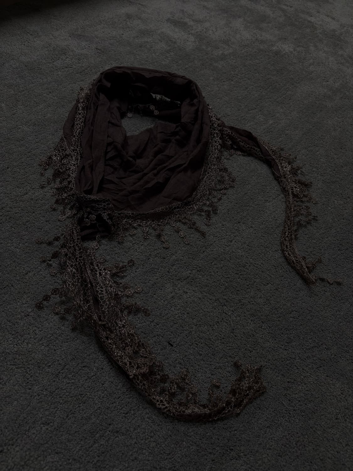 Vintage grunge punk mood scarf 상품이미지3