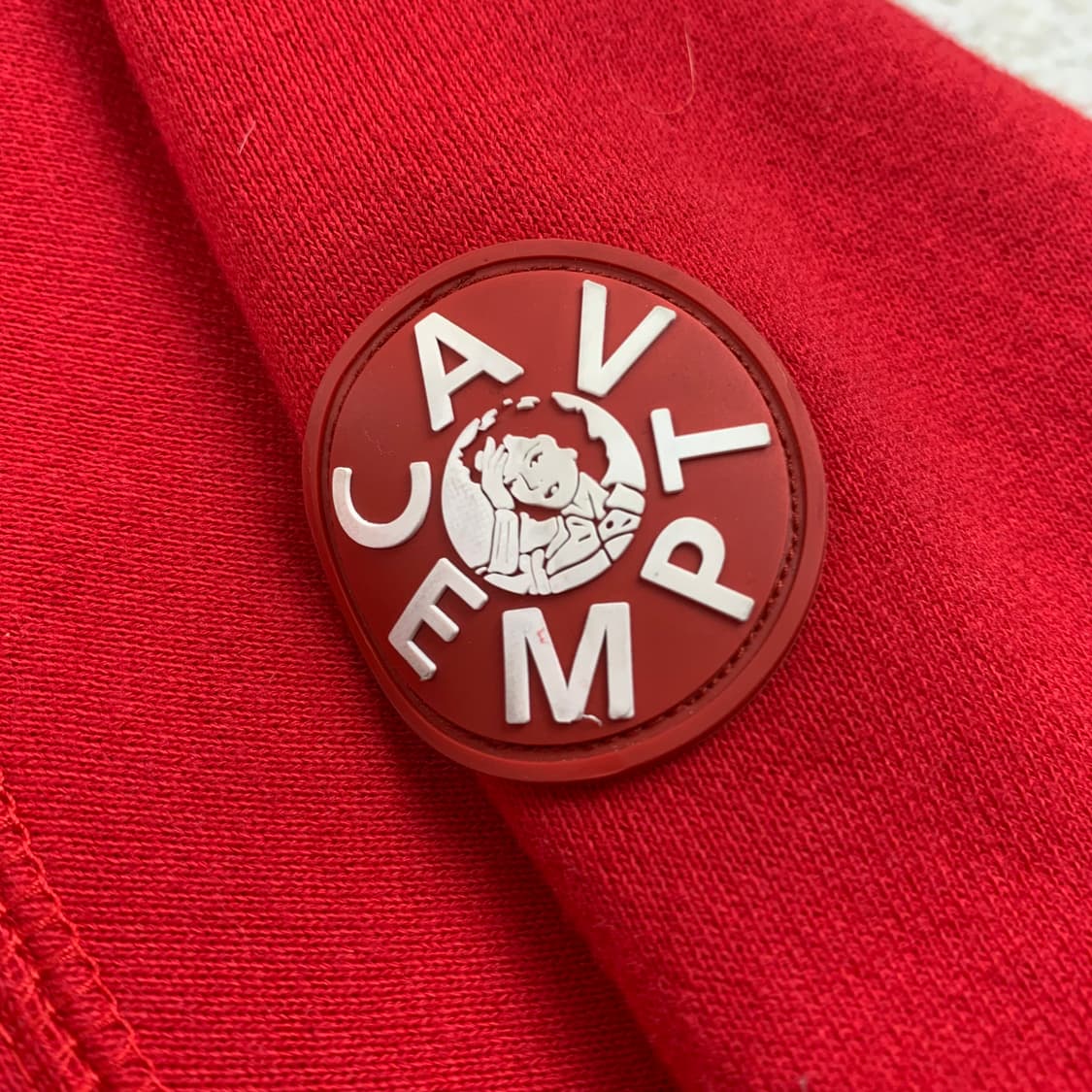 카브엠트 그래픽 후드티 레드 상품이미지2