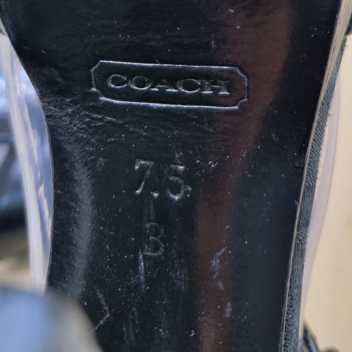 코치 여성샌들힐7.5 245 굽12 상품이미지6