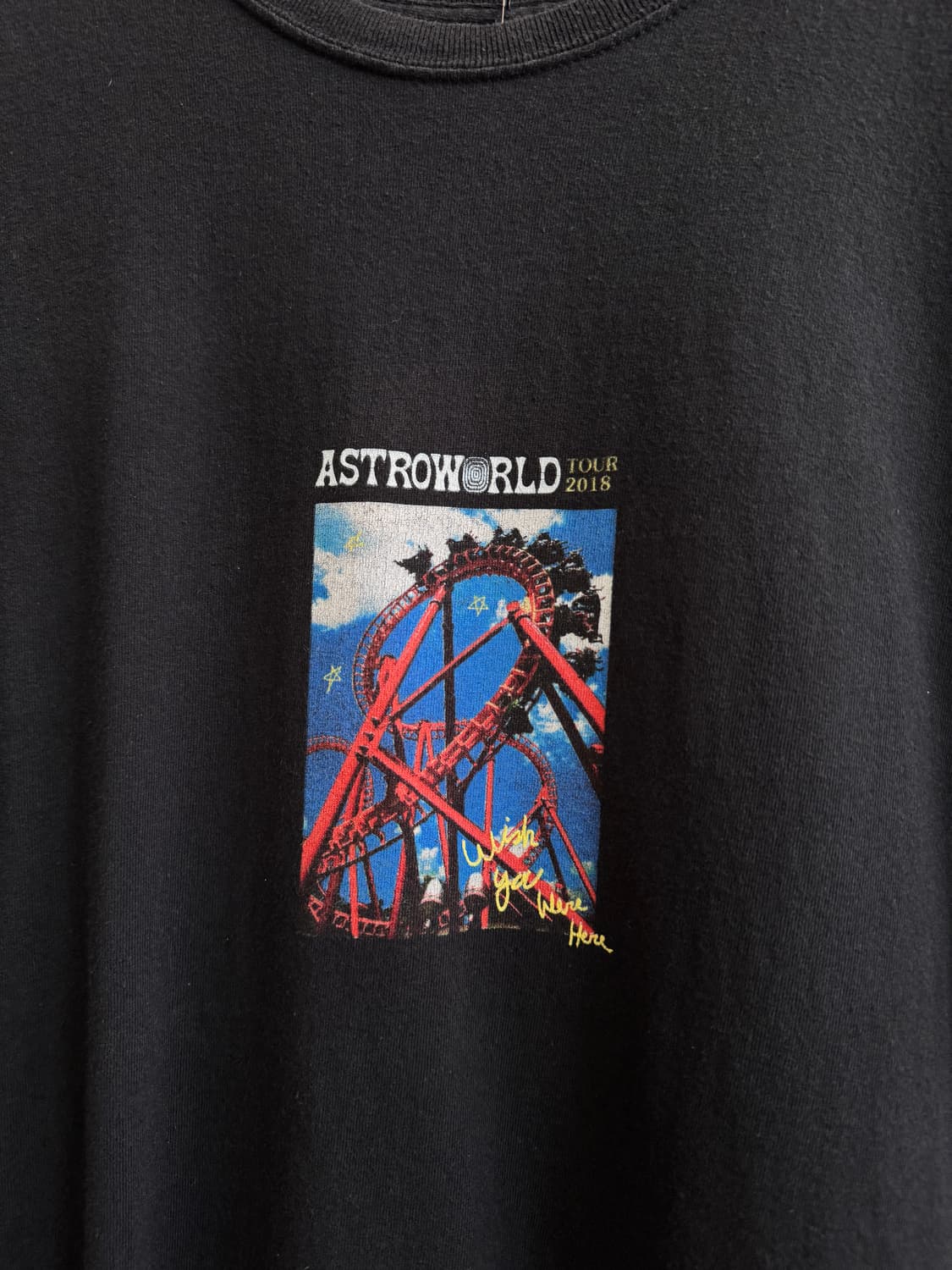 [M]트레비스 스캇 ASTROWORLD 2018 투어 티셔츠 상품이미지3