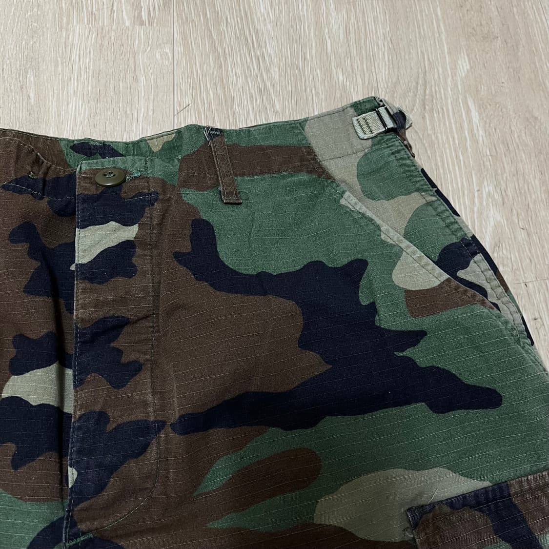 미국 육군 우드랜드 카모플라쥬 BDU 팬츠 M/95 상품이미지4