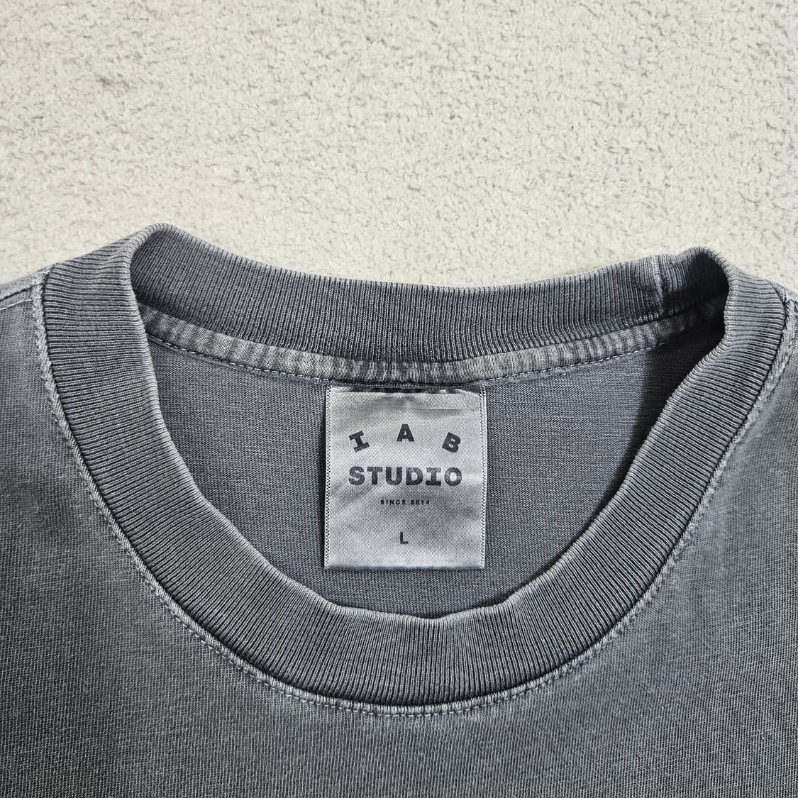 아이앱스튜디오 피그먼트 반팔티 L 상품이미지5