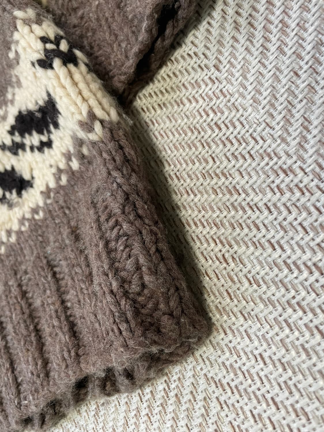 카나타 코위찬 노르딕 패턴 후드 니트 가디건 J03587 상품이미지9